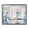 Stupell Industries Abstract & Pastel Sailboat Fleet Floating Frame Design by Amber Sterling